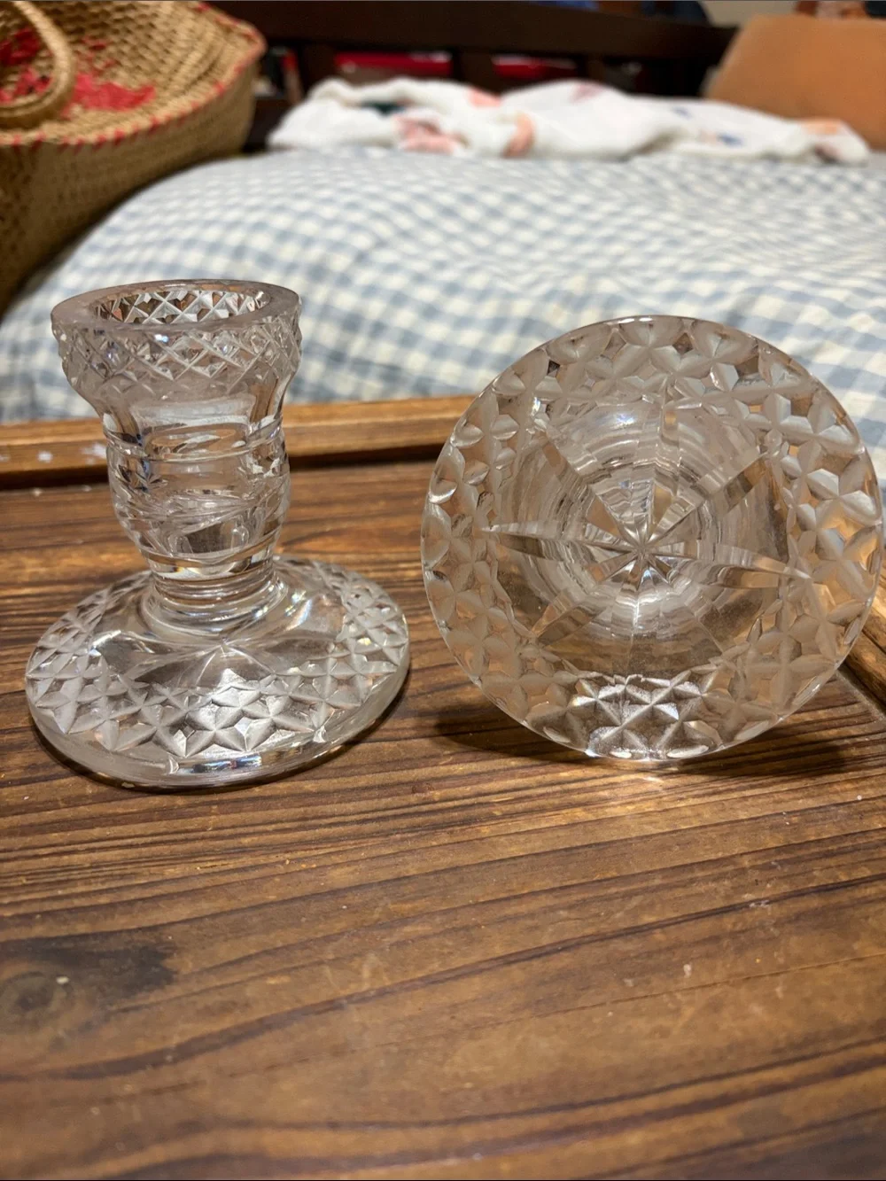 Waterford Crystal candlestick holders (set of 2)